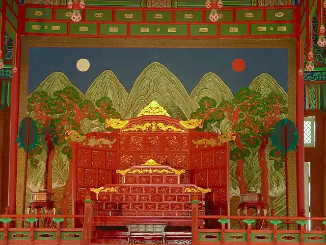 景福宮の王座画像