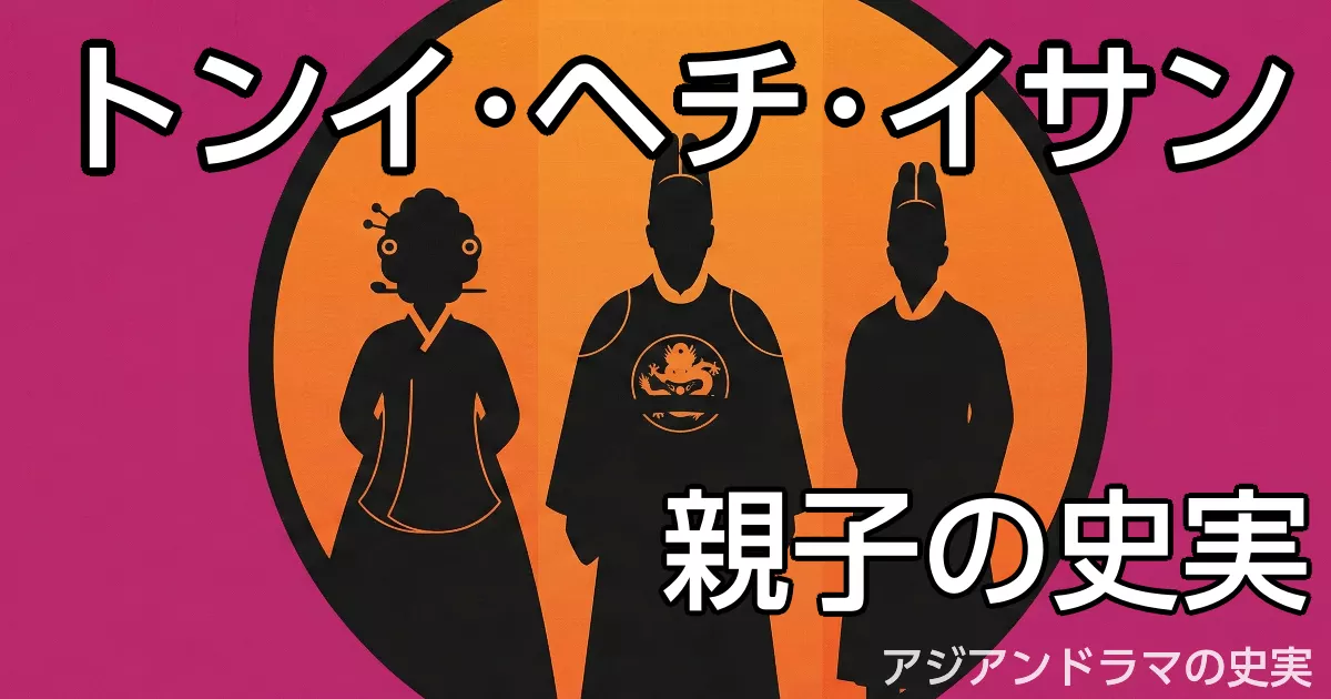 トンイ・ヘチ・イサンの史実